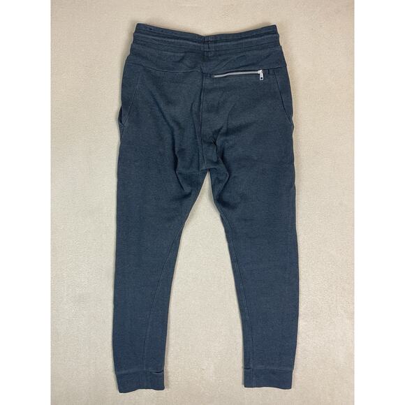 Nike Pants Mens S Black Optic Tapered Athletic Drawstring Jogger Sweatpants - Picture 13 of 14